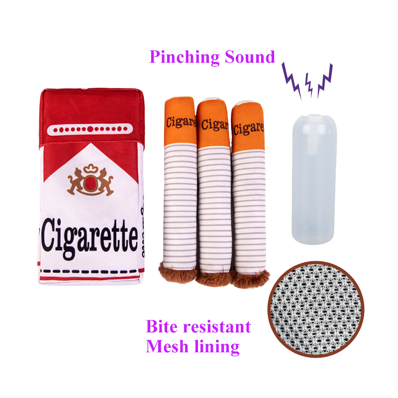 Mainan Anjing Rokok Mainan Kun - Interactive Squeaky Plush Dog Toy ulasan dan harga