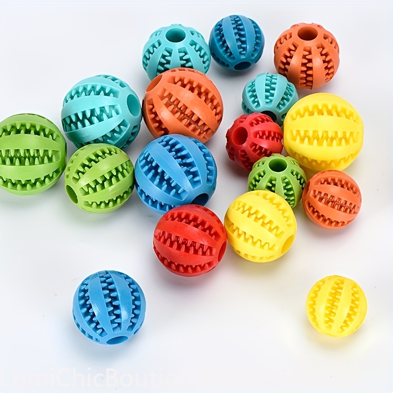 Bola Mainan Anjing Berisi Cami - Rubber Treat Dispensing Dog Toy ulasan dan harga