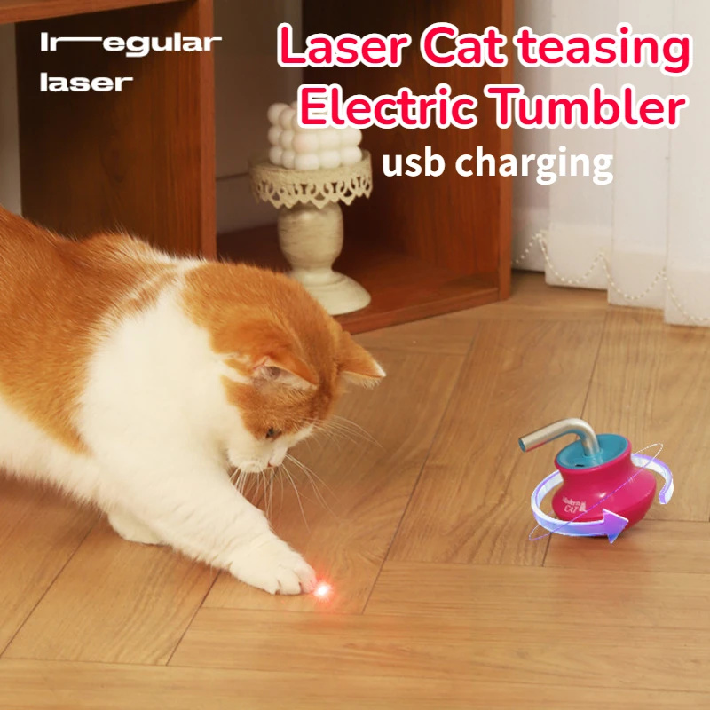 Mainan Kucing Laser Otomatis P - Laser Pointer Cat Toy Automatic ulasan dan harga