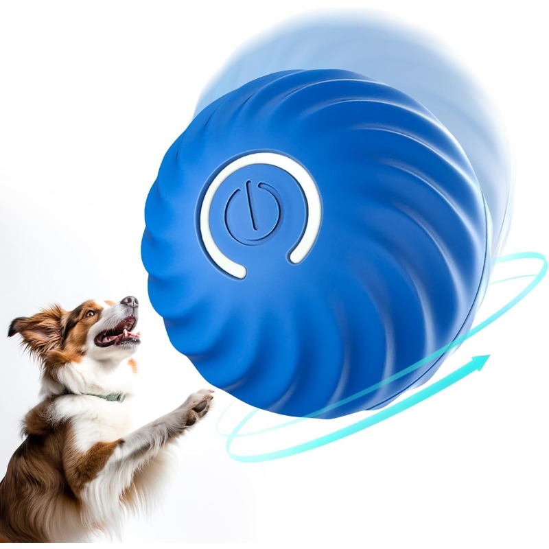 Bola Mainan Anjing Interaktif  - Automatic Moving Dog Ball ulasan dan harga