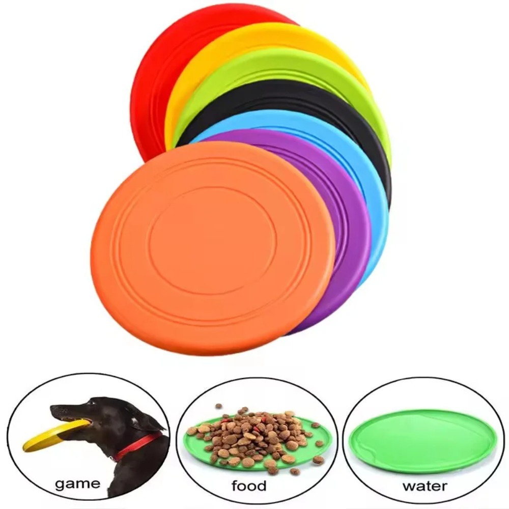 Mainan Anjing Terapung TPR, Di - Flying Disc Dog Training Toy ulasan dan harga