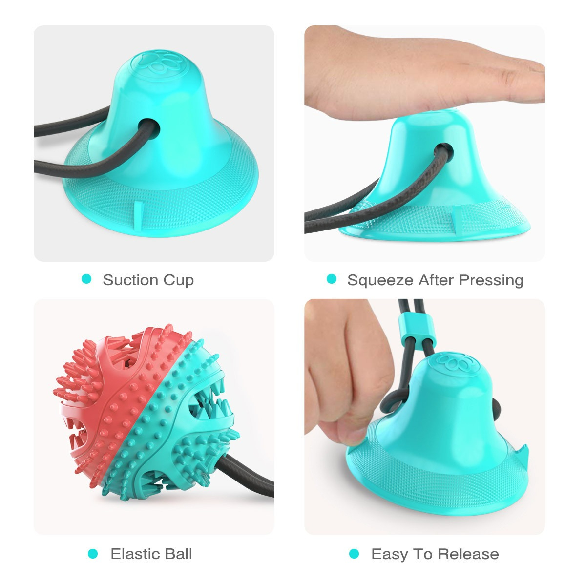 Mainan Kunyah Anjing untuk Pen - Rubber Treat Dispensing Dog Toy ulasan dan harga