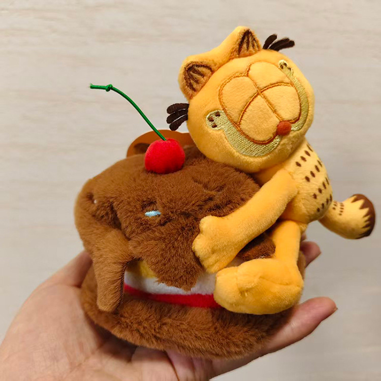 Boneka Gantungan Kunci Garfiel - Dog Toys ulasan dan harga