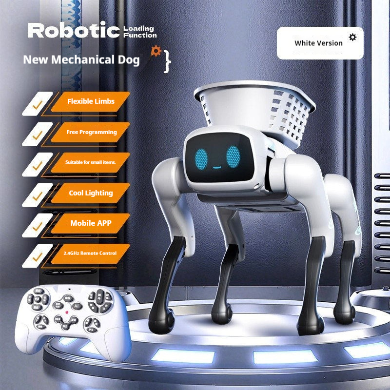 Robot Anjing Pintar AI 2026, M - Interactive Squeaky Plush Dog Toy ulasan dan harga