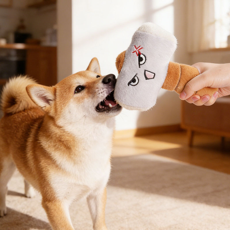 Mainan Anjing Boneka Lucu yang - Interactive Squeaky Plush Dog Toy ulasan dan harga