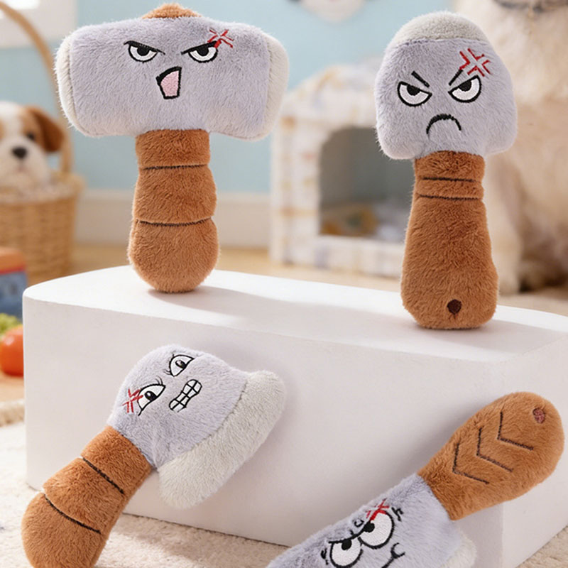 Mainan Anjing Boneka Lucu yang - Interactive Squeaky Plush Dog Toy ulasan dan harga
