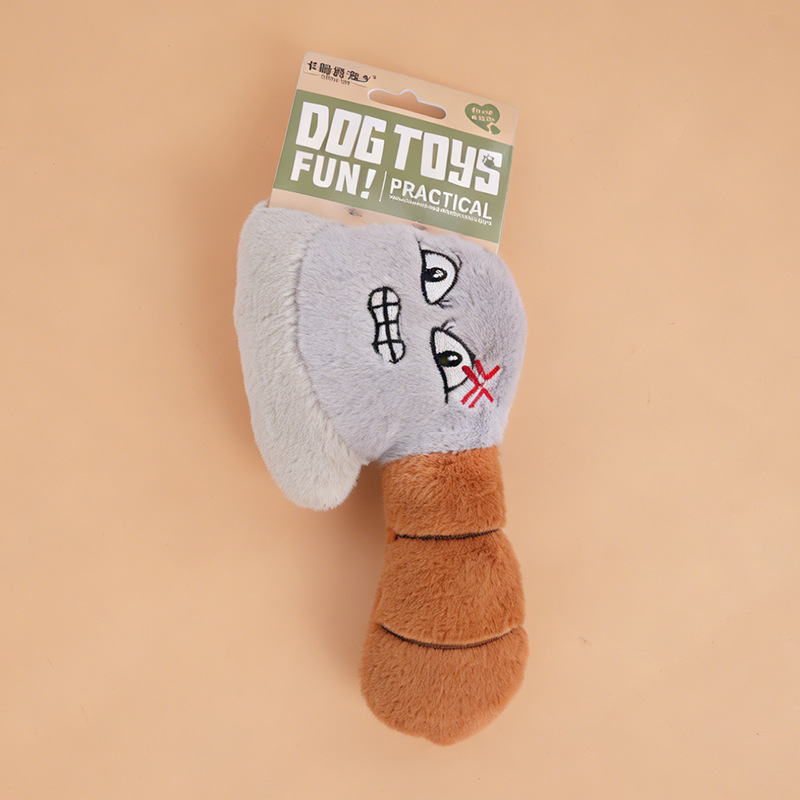 Mainan Anjing Boneka Lucu yang - Interactive Squeaky Plush Dog Toy ulasan dan harga