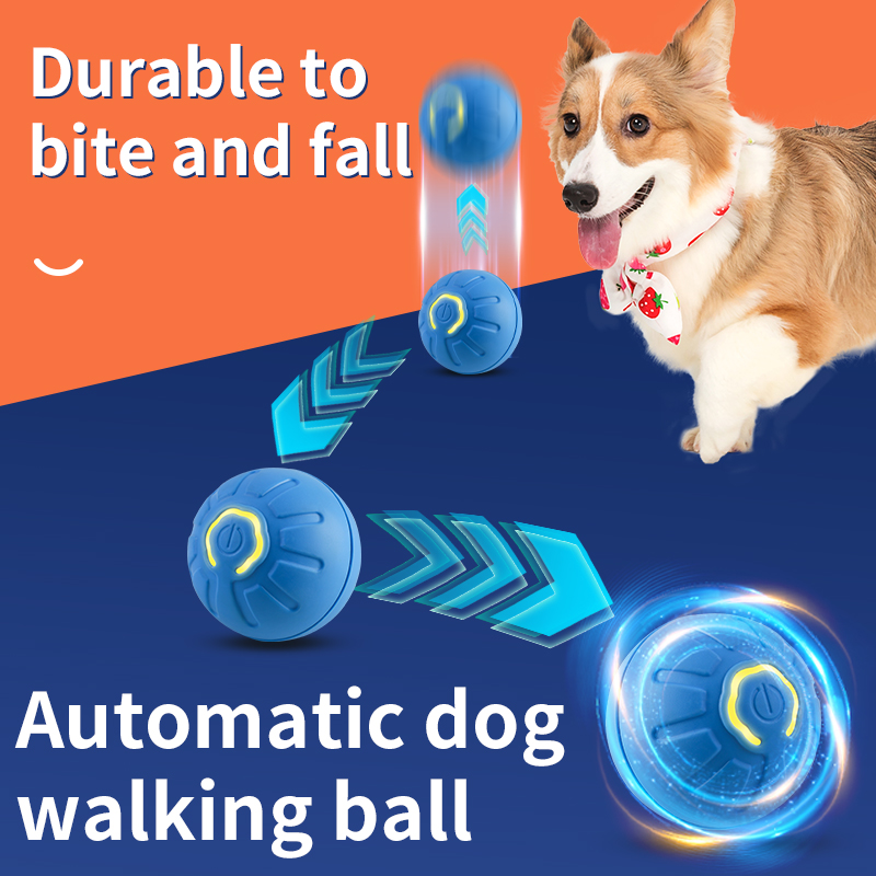 Bola Mainan Anjing Otomatis Be - Automatic Moving Dog Ball ulasan dan harga